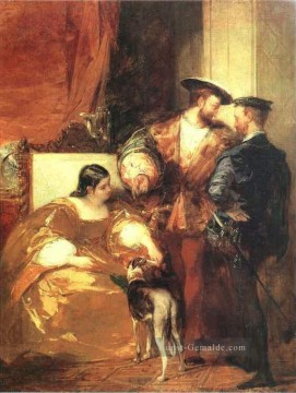  romantische Malerei - Franz I und die Herzogin von Etampes romantische Richard Parkes Bonington